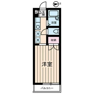 ハウス門馬【2階】の間取り