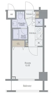プレール・ドゥーク東京NORTHII【1階】の間取り
