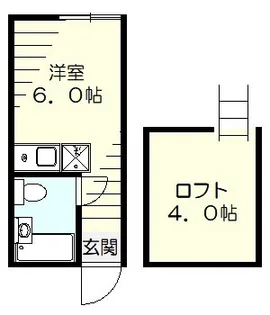 ユナイト東白楽ルーシー&サンシャイン【1階】の間取り