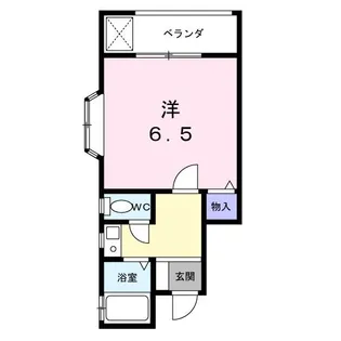 プチハウスひまわり【1階】の間取り