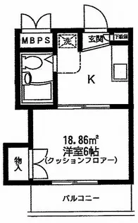 サン・ジョルジュ【2階】の間取り