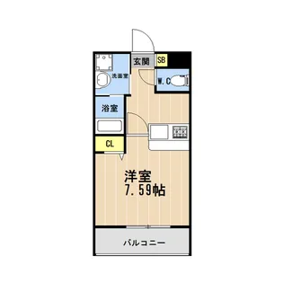 Hill Terrace 識名【1階】の間取り