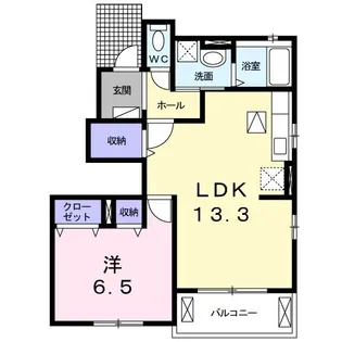 ST-A【1階】の間取り