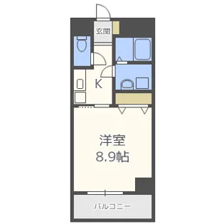 幸田マンション幸町【10階】の間取り