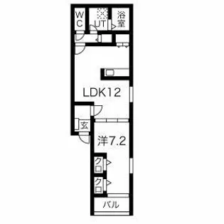 Premier【1階】の間取り