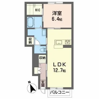 シャーメゾングランドガーデン A【1階】の間取り