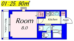 クーラン・デイル【3階】の間取り