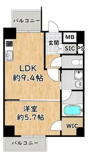 FK SQUARE【3階】の間取り