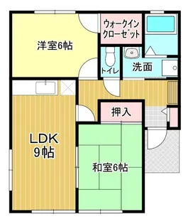 ブライティ浅間【1階】の間取り