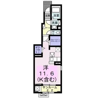 リンデンハイム II【1階】の間取り