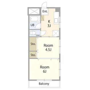 金子ビル【3階】の間取り
