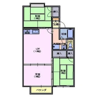 セジュールYOSHINO【2階】の間取り