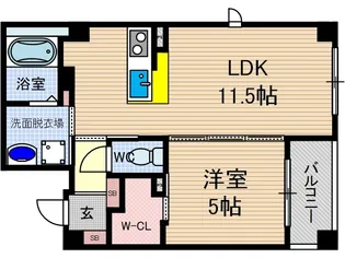 カミオン舟木【3階】の間取り