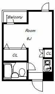 東船橋レジデンス【3階】の間取り