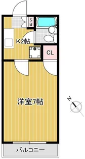 ツインテラス鷺宮A棟【1階】の間取り