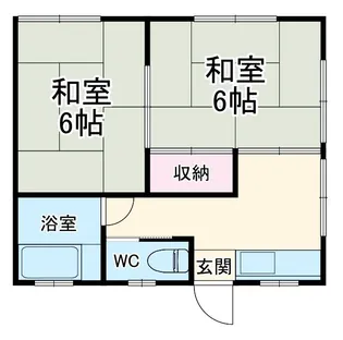 吉田ハイツ【1階】の間取り