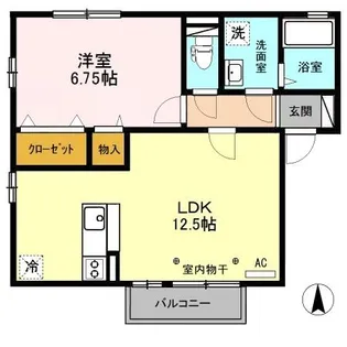 フォーシーズン G【2階】の間取り