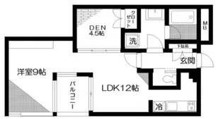 コート向ヶ丘【5階】の間取り