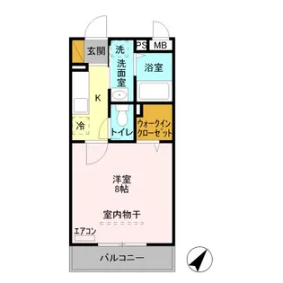 SkyルームIII【3階】の間取り