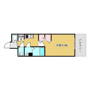 スワンズシティ中之島クロス【4階】の間取り