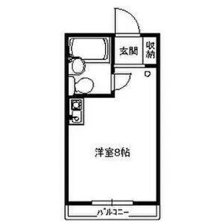 第81松井ビル【1階】の間取り