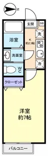 クイーンコンシェル【2階】の間取り