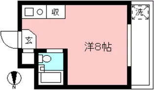 エール下高井戸【1階】の間取り