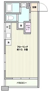 アルコーブ下北沢【2階】の間取り