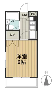 モンシャトー2号館【1階】の間取り