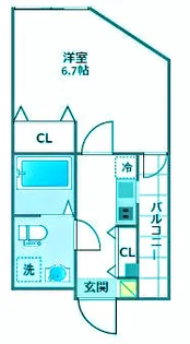 ラッコルト【5階】の間取り