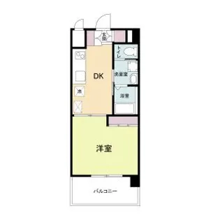 アールエスフラッツ【4階】の間取り