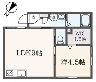 Grand Cedre【1階】の間取り