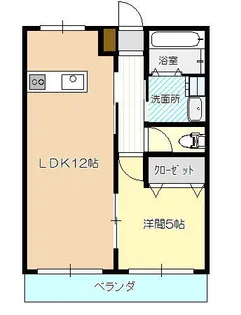 第5Tokiwaビル【4階】の間取り