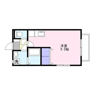 スズラン【2階】の間取り