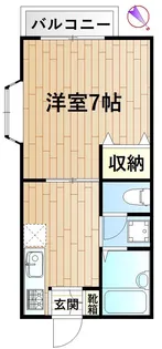 ハイム日吉【2階】の間取り