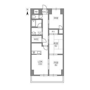 ロマーナ壱番館【7階】の間取り
