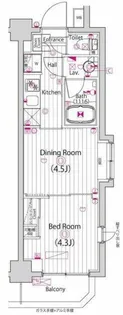 ガーラ・グランディ調布【2階】の間取り