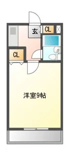 朝日が丘尾田ハイツ【3階】の間取り