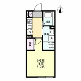 ベイルームグラン海老名【1階】の間取り