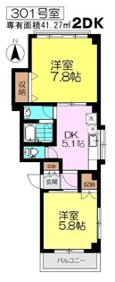 浅見ビル【3階】の間取り