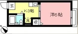 シティハイム KATO【1階】の間取り