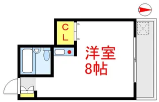 K・ハイム【4階】の間取り