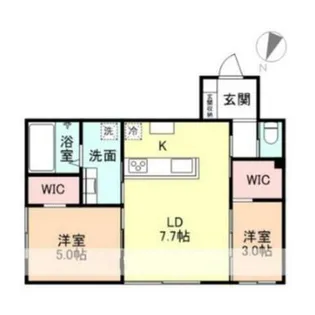 Royal Mint【1階】の間取り