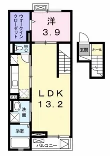 SUNNY SIDE【4階】の間取り