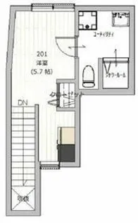 エフプレスト中野弥生町II【2階】の間取り