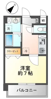 Cruzo BB【2階】の間取り