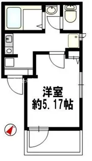 リーヴェルLeco神奈川新町【1階】の間取り