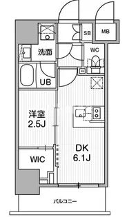 SYFORME木場【2階】の間取り