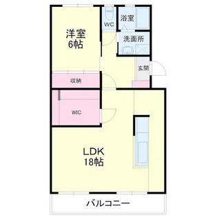 ガーデンハイツ浜松南【2階】の間取り