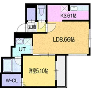 Brescia(ブレシア)【2階】の間取り